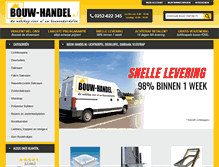 Tablet Screenshot of bouw-handel.nl